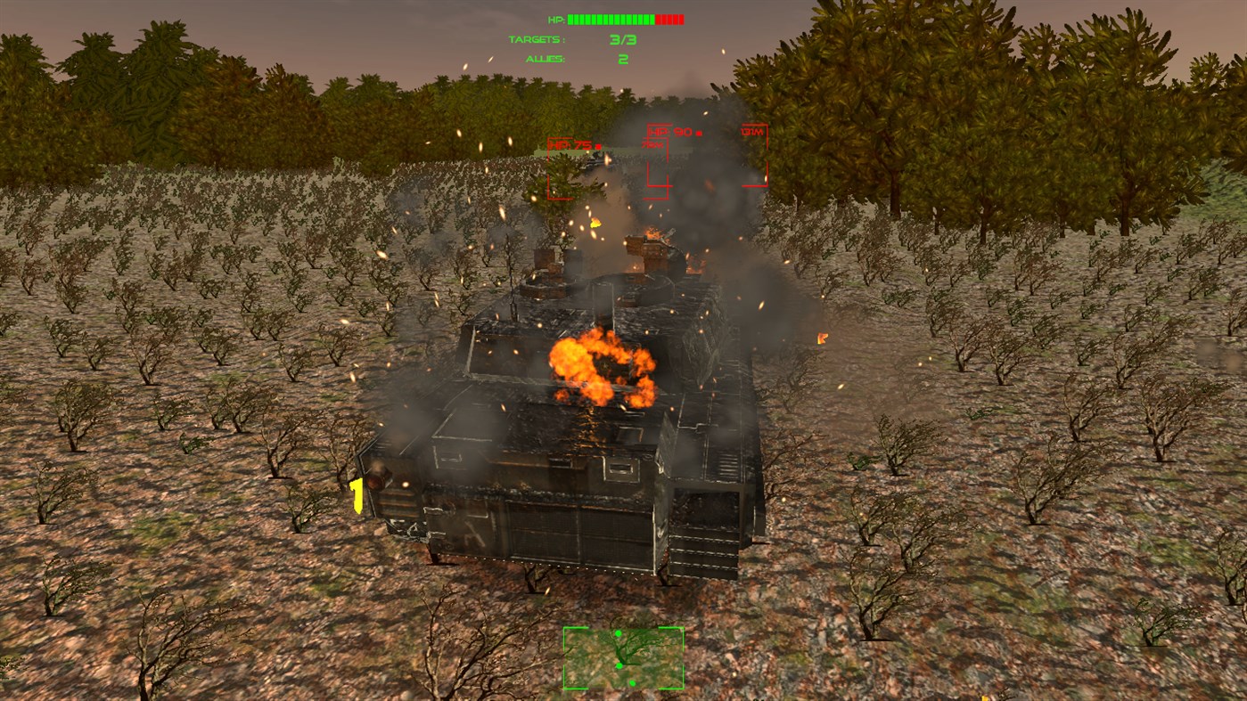 #7. Tanks Battle Ahead (Windows) By: x