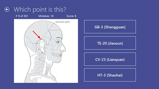 Acupuncture Quiz screenshot 2