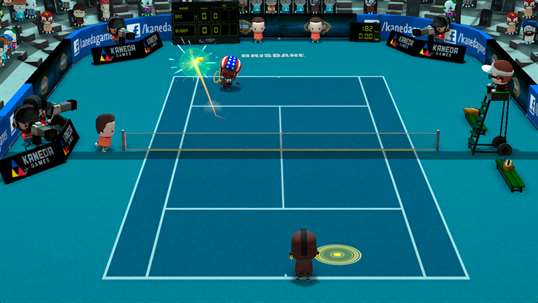Smoots World Cup Tennis screenshot 1
