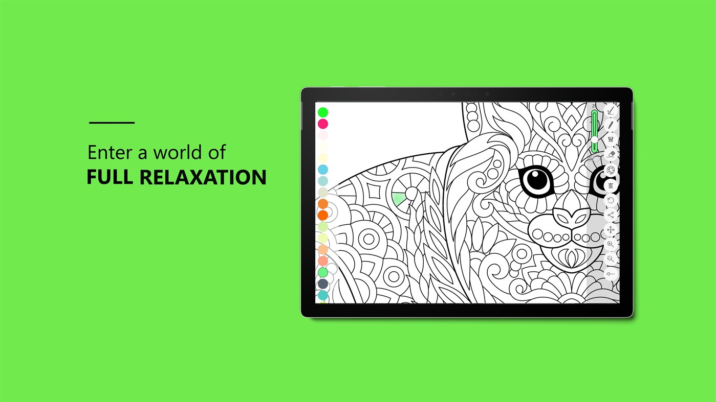 #2. Zen: Coloring book for adults (Windows) Ved: JH Digital Solutions
