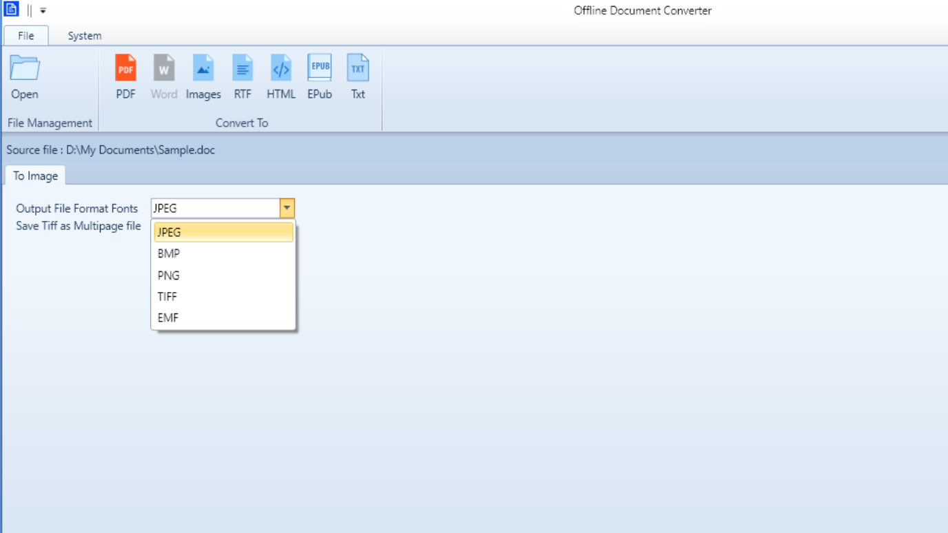 Offline Document Converter Download and install on Windows