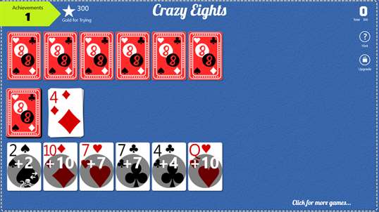 Crazy Eights screenshot 1