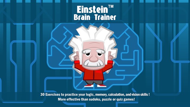 Einstein Brain Trainer HD screenshot 1
