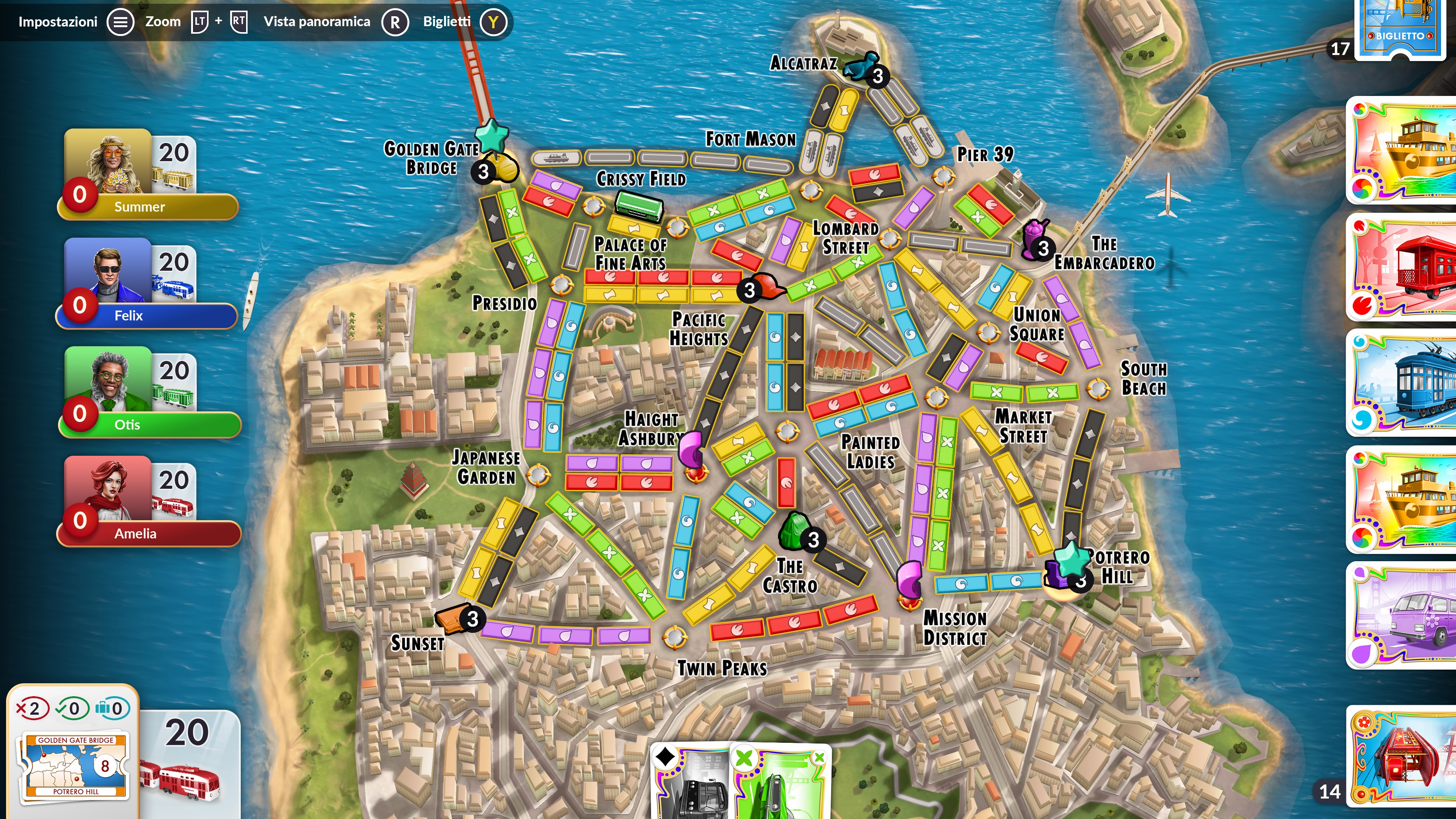 Ticket to Ride®: San Francisco City Expansion | Xbox | Chiave | Privato
