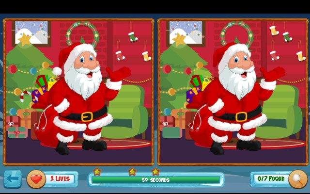 Christmas Differences Game