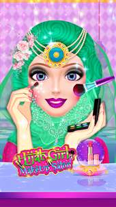 Deluxe Hijab Make up Salon - Headscarf Beauty Make over Game screenshot 3