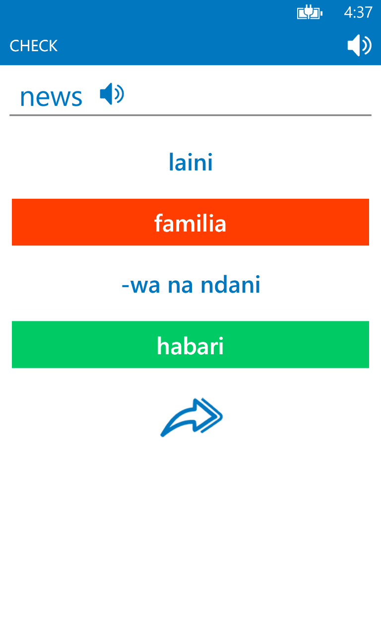 Screenshot 5 Swahili English dictionary ProDict Free windows