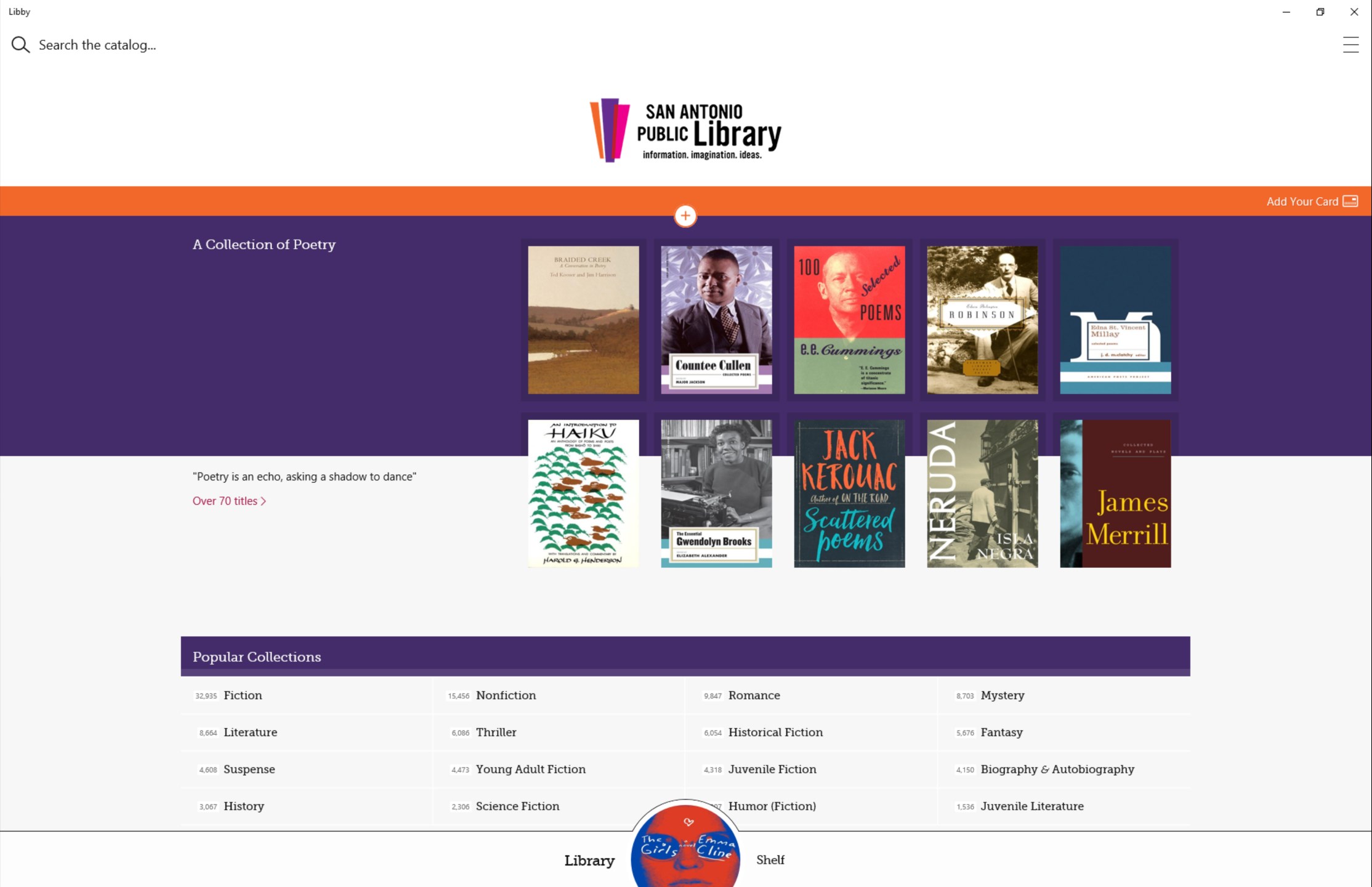 Libby, by OverDrive for Windows 10 Mobile