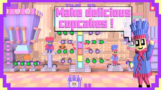 Cupcake Dash Factory: Sweet Funny Platform 3D screenshot 3