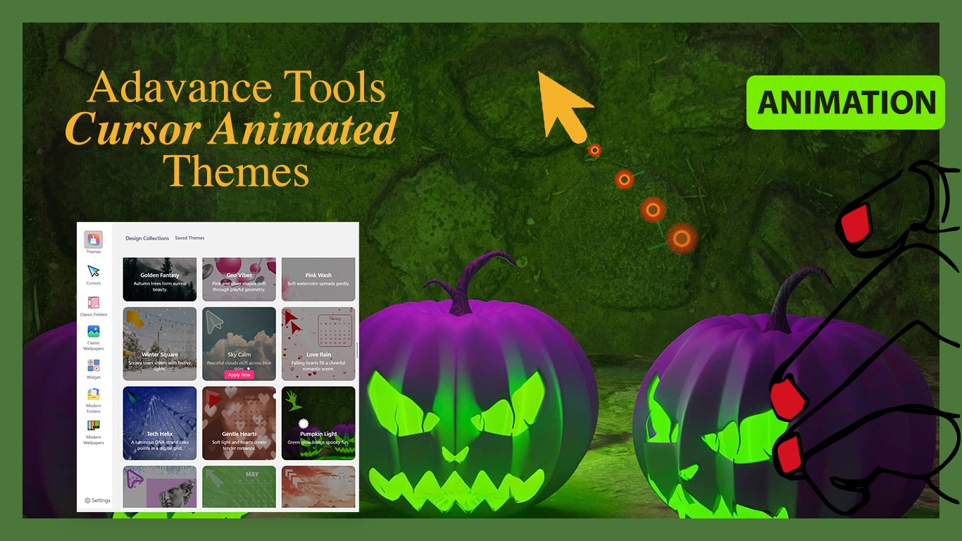 Themes, Icons & Widgets for Desktop screenshot