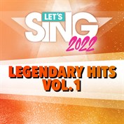 Let's Sing 2022 Legendary Hits Vol. 1 Song Pack