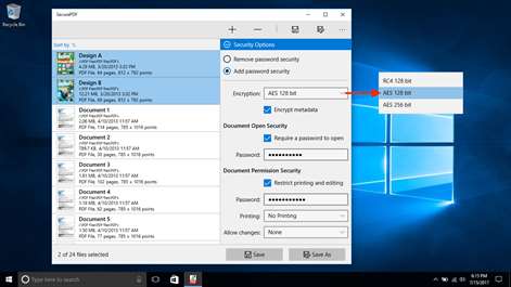 SecurePDF : Add, Remove & Modify PDF password security Screenshots 2