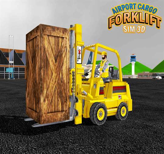 Airport Cargo Forklift Sim screenshot 3