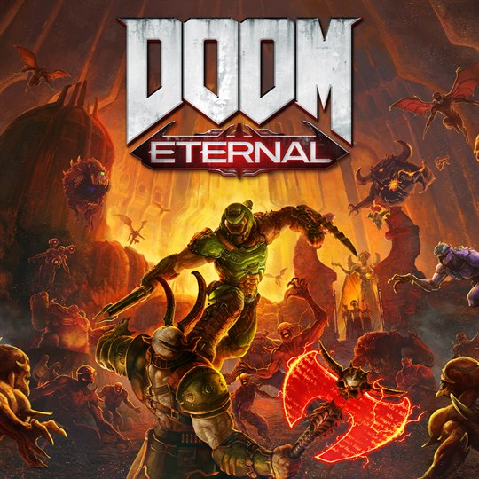 DOOM Eternal Standard Edition cover art