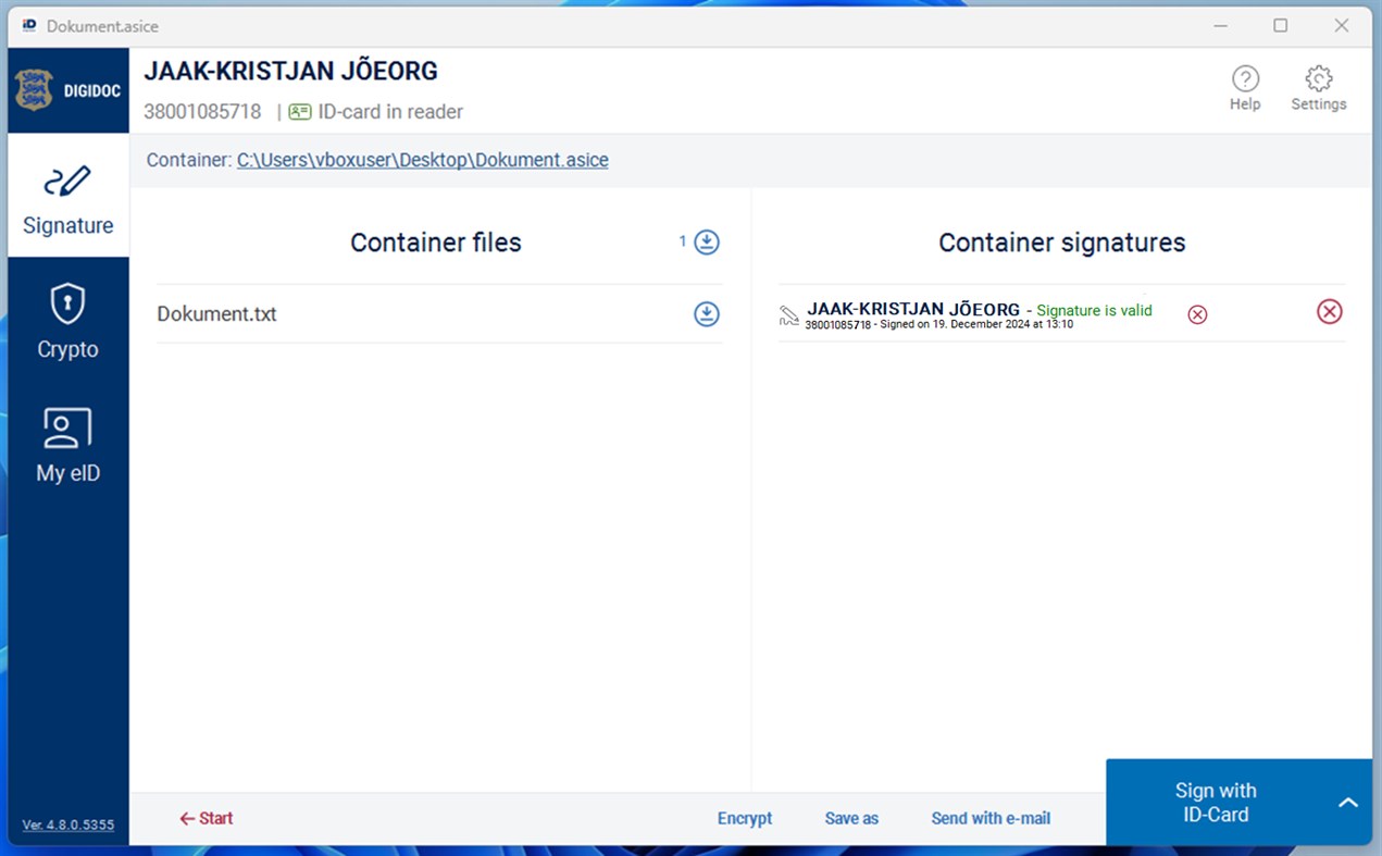 #4. DigiDoc4 (Windows) 由: Riigi Infosüsteemi Amet