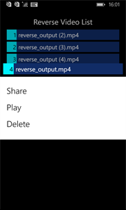 Video Reverse Converter screenshot 5