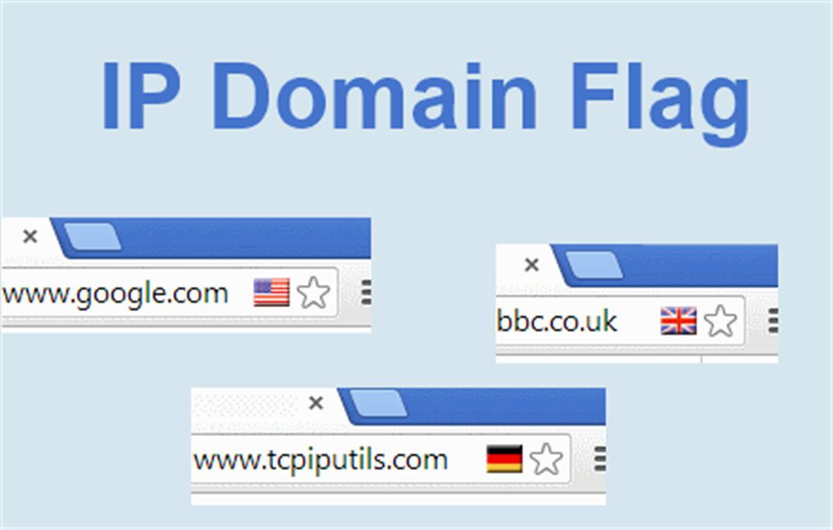 IP Domain Country Flag