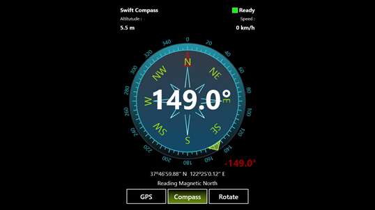 Swift Compass screenshot 2