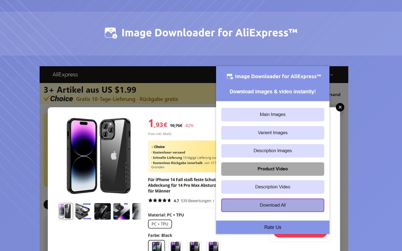 Image Downloader for Alibaba™