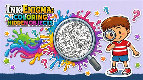 INK ENIGMA: Coloring Hidden Objects