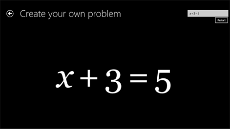 Algebra Touch Screenshot