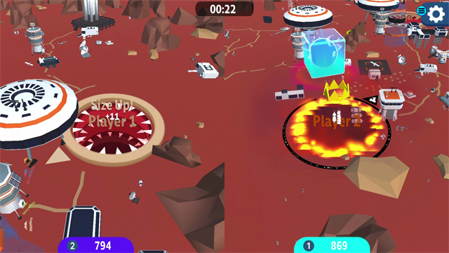 Hole io: Red Planet DLC screenshot 3