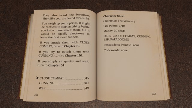 Heart of Ice by Dave Morris screenshot 2