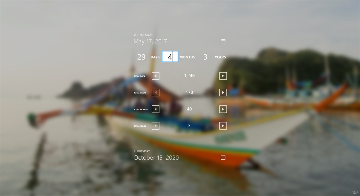 #7. Intelligent Date Calculator (Windows) 由: Just Good Apps