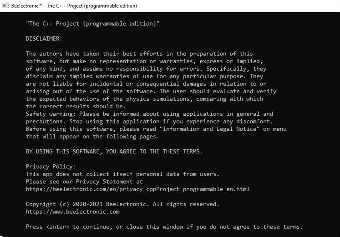 #9. The C++ Project (programmable) (Windows) 由: Beelectronic S. M. C. Ltda.