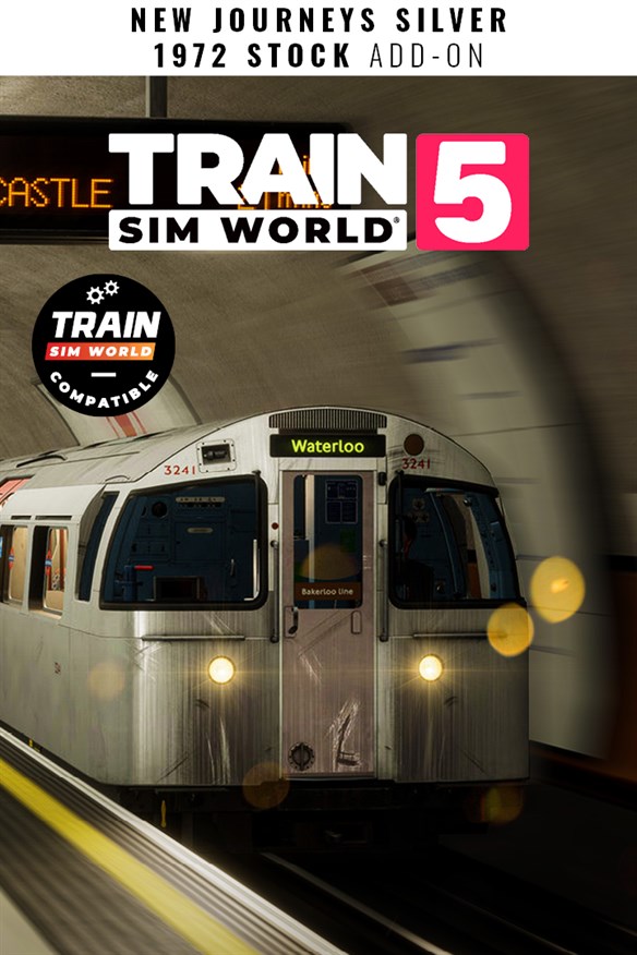 Train Sim World 5: New Journeys - Silver 1972 Stock Xbox Series X|S and Xbox One cover art