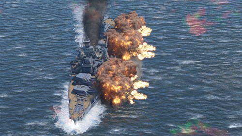 War Thunder - USS Arkansas Pack