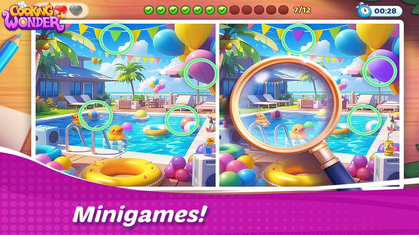 #5. Cooking Wonder: Cooking Games (Windows) By: MIRACLE GAMES INC.