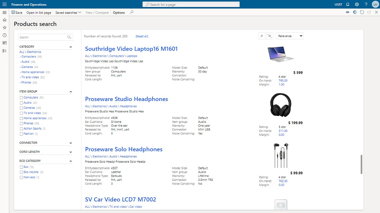Snapshot 2 of Product Search