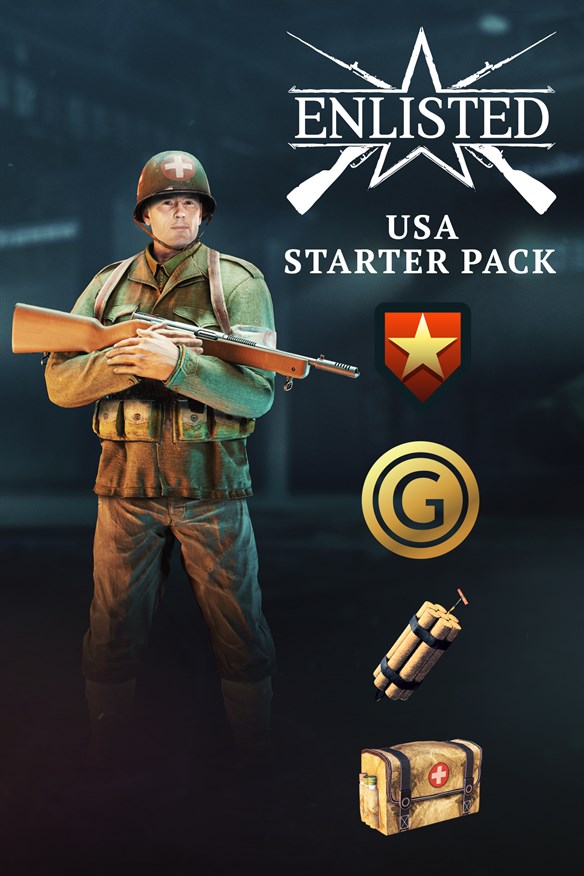 Enlisted - USA Starter Pack Xbox Series X|S and Xbox One cover art