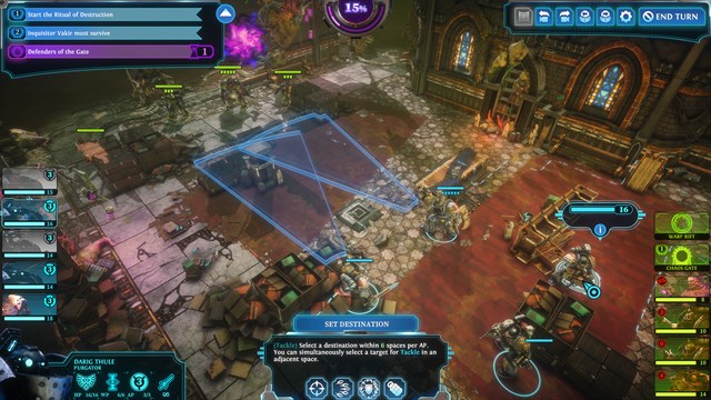 Warhammer 40,000: Chaos Gate - Daemonhunters screenshot 1