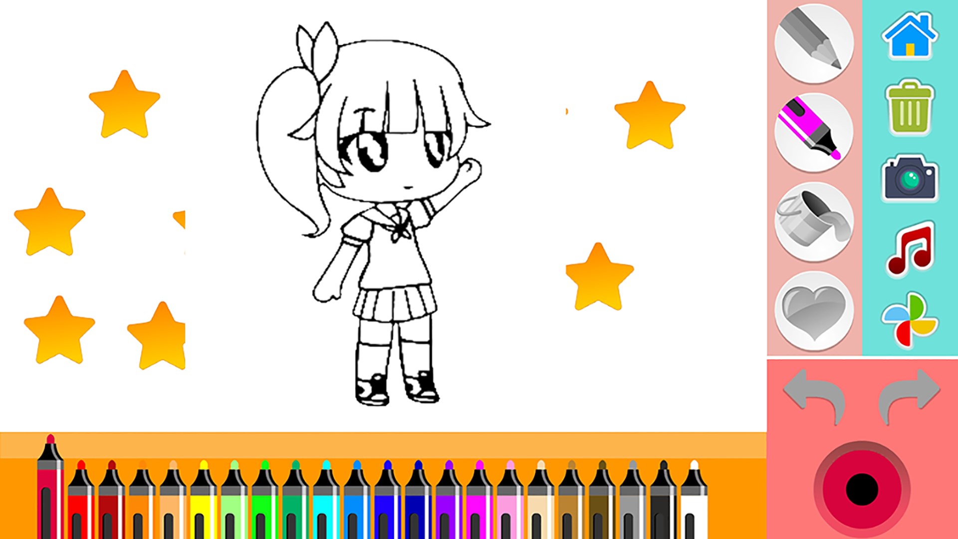 Gacha Chibi Coloring Book APK for Android Download