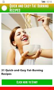 Quick and Easy Fat Burning Recipes screenshot 1