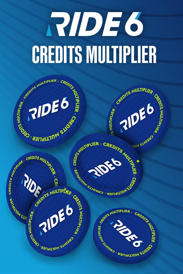 RIDE 6 - Credits Multiplier Xbox Series X|S and Xbox One cover art