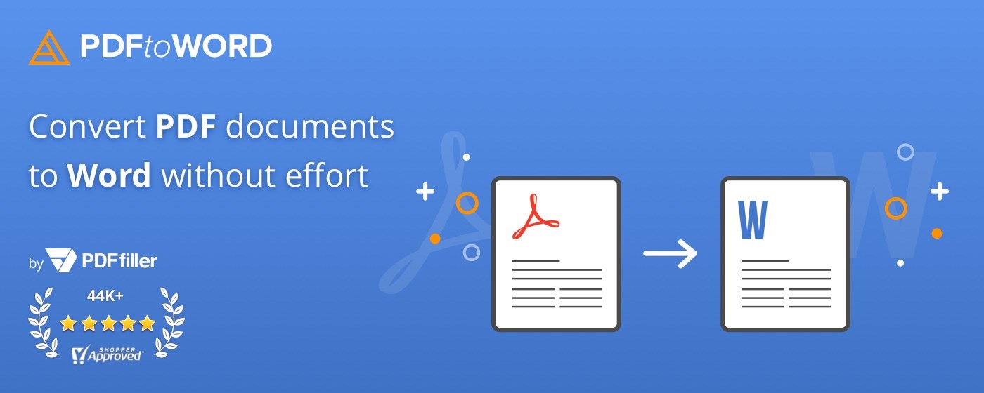 Alto PDF to Word Converter by PDFfiller