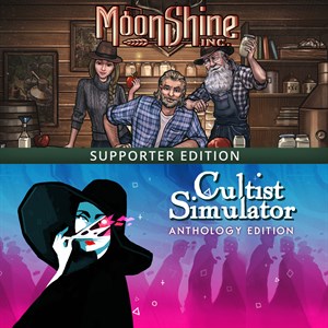 Elixirs and Enigmas Bundle: Moonshine Inc. Supporter Edition + Cultist Simulator: Anthology cover image