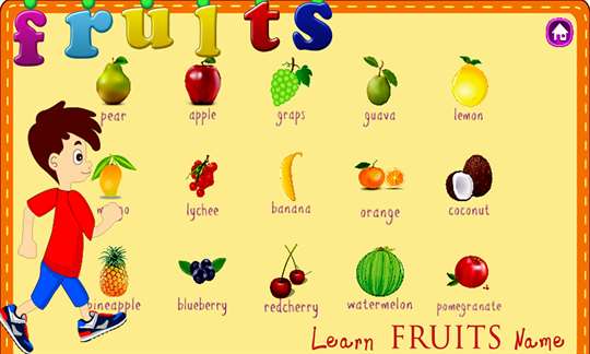Fruit Mania Toddler Game screenshot 2