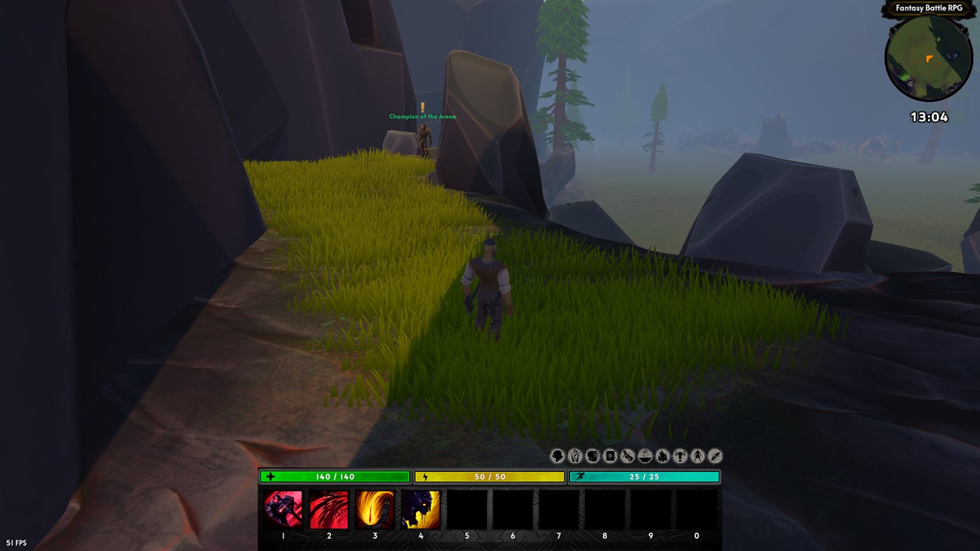 #4. Fantasy Battle RPG (Windows) Podle: Onetagsoft