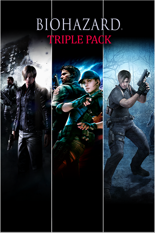바이오하자드 트리플 팩 상자 샷