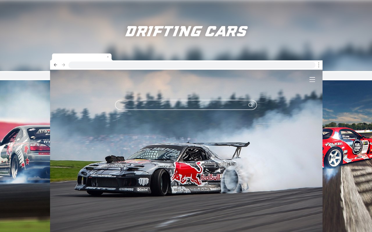 Drifting Cars HD Wallpapers New Tab Theme