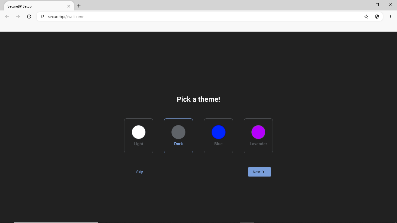 Secure Browser PRO ͏ Monitor Shots 7