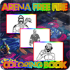 Arena Fire Free Coloring Book