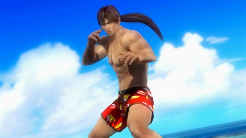 DOA5LR Costume da bagno Zack Island - Ryu Hayabusa