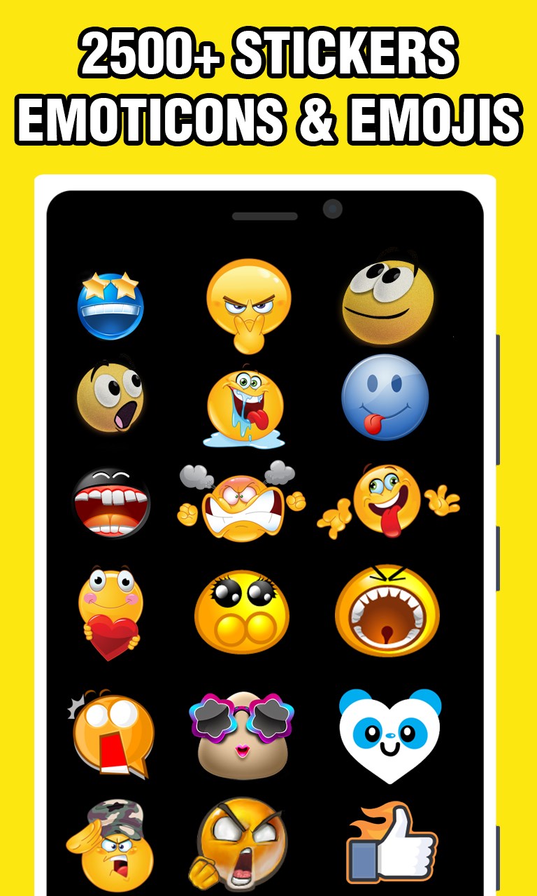 Stickers, Emoticons, Emojis 2500+ Collection