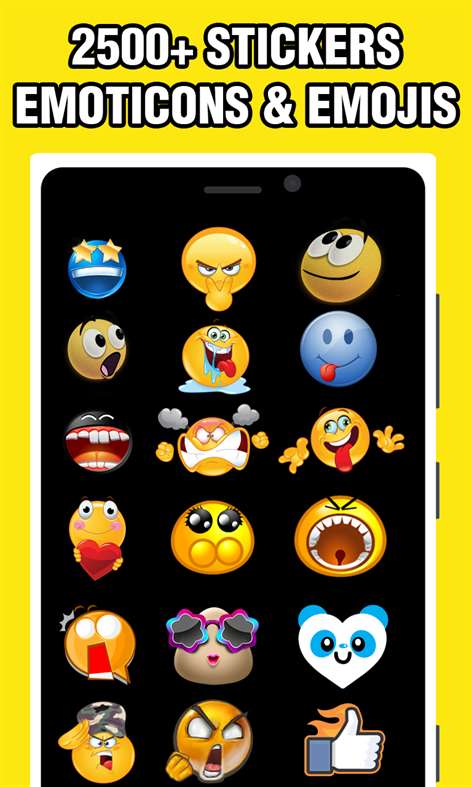 Stickers, Emoticons, Emojis 2500+ Collection Screenshots 2