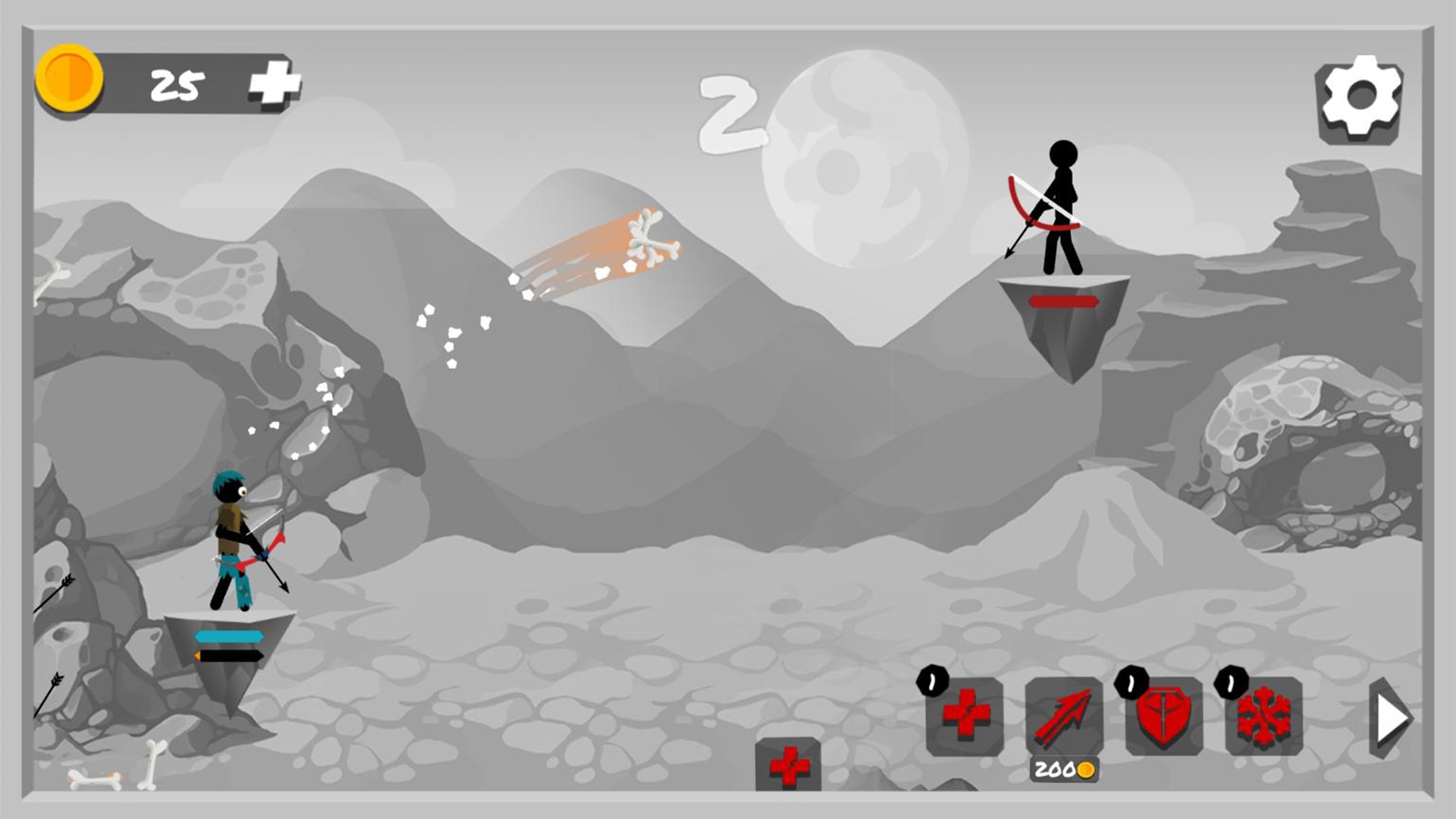 Screenshot 2 Mr Bow: Stickman Archer Master 2022 windows